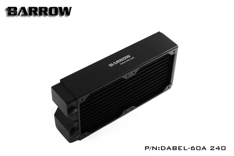 

Barrow Dabel-60A 240, 60mm Thicknes 240mm Radiator, Copper Thicknes Plus Type Water Radiator, Suitable For 120mm Fans
