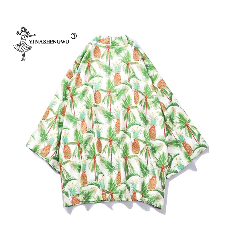 

Kimono Cardigan Men Japanese Kimono Traditional Print Robe Beach Thin Casual Holiday Yukata Women Shirt Kimono Cosplay Costume