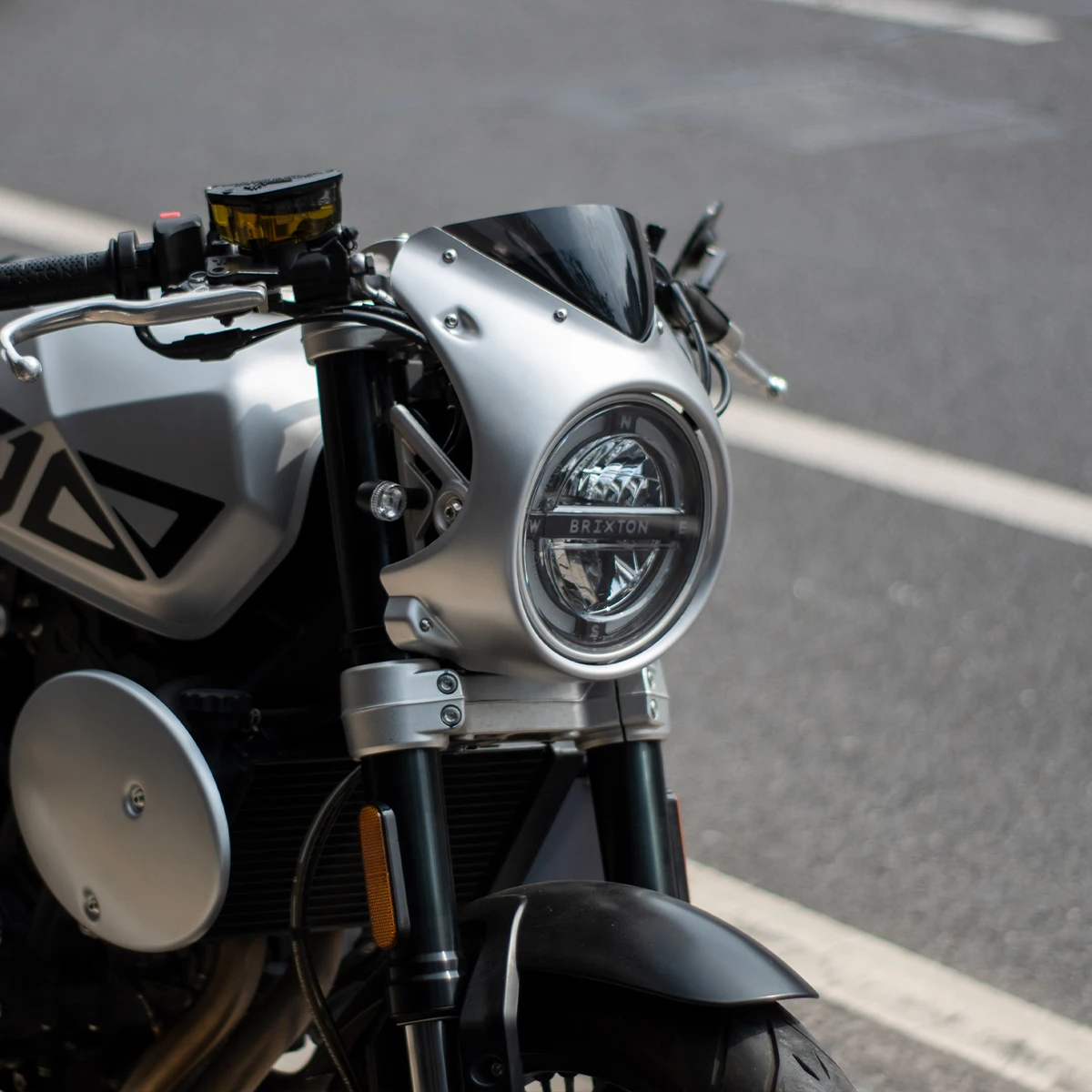 Изготовление на заказ для байкстона Crossfire 500 круглая обшивка из АБС-пластика