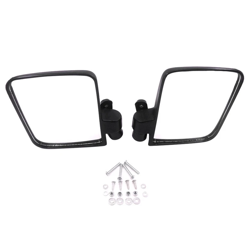 

for Golf Cart Mirrors Universal Folding Side View Mirrors Flexible Adjustment for Club Car for EZGO Yamaha Zone Carts