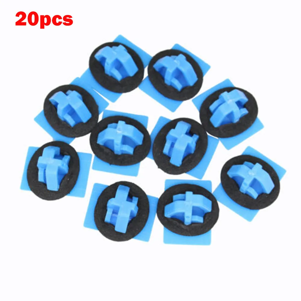

20pcs Nylon Clip With Sealer For Kia Hyundai 87756-1F000 High Quality Moulding Clips New Parts With Sealer