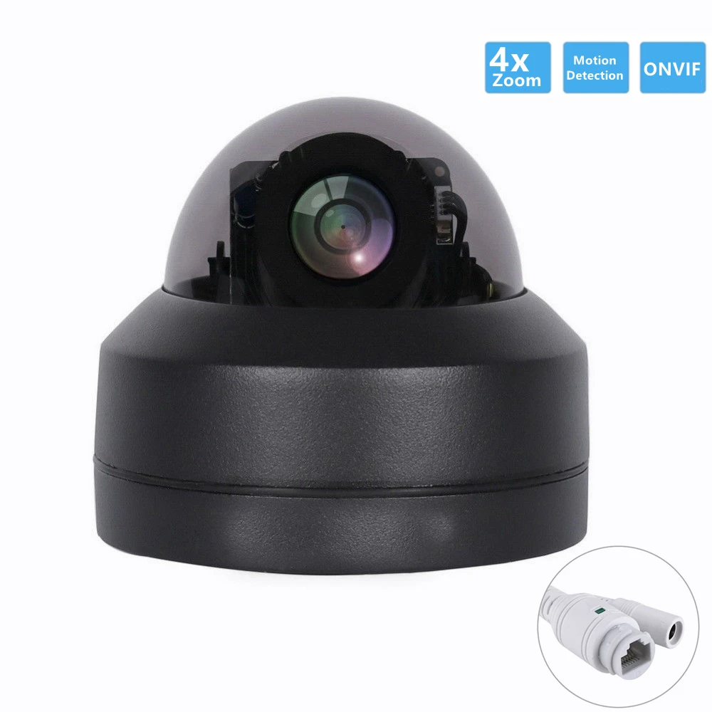 

1080P Starlight 2MP IP PTZ Surveillance Camera Dome Mini Pan Tilt 2.8-12mm Zoom 1920*1080P Motion Detection ONVIF Camera POE