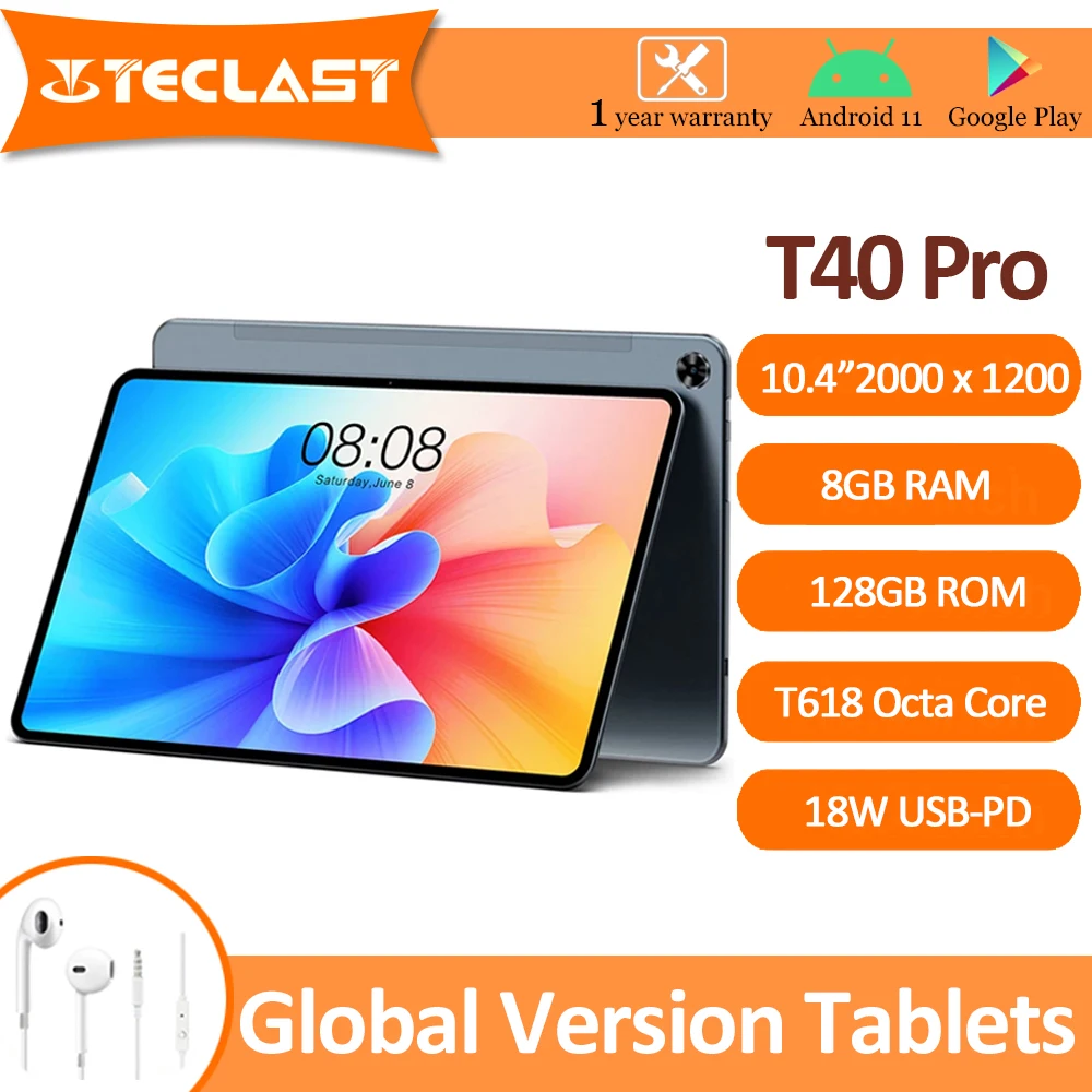 Teclast M40 Pro Дисплей Купить