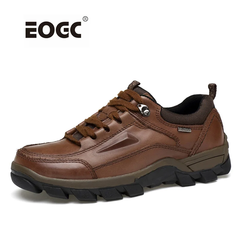 Ботинки мужские из натуральной кожи размера плюс винтажные осенние ботильоны