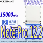 Аккумулятор GUKEEDIANZI T9500C, 15000 мА ч, для Samsung Galaxy Note Pro 12,2, SM P900, P901, P905, T9500C, T9500E, T9500U, T9500K, Pro12.2