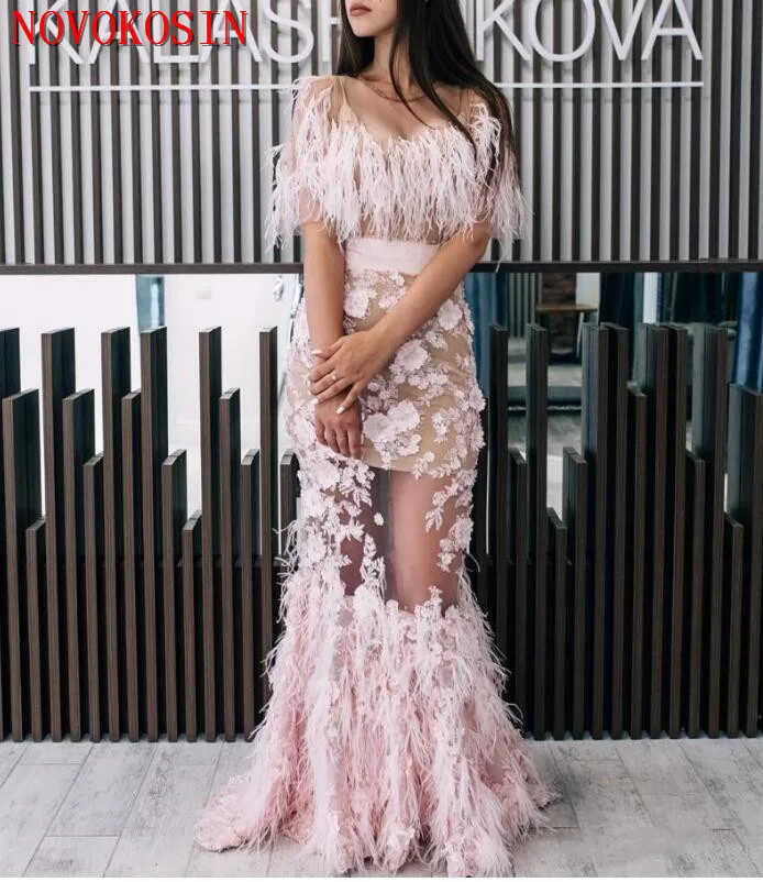 2020 сексуальное Тюлевое кружевное платье с коротким рукавом и аппликацией