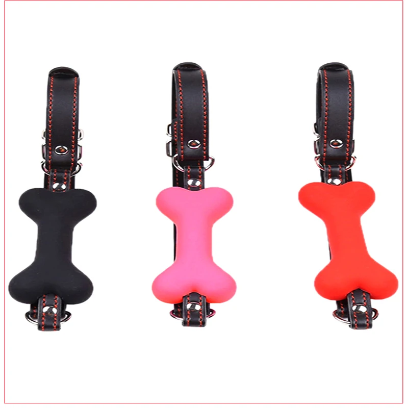 Оральный рот эротические игрушки кожаный кляп с открытым ртом для пар страпон