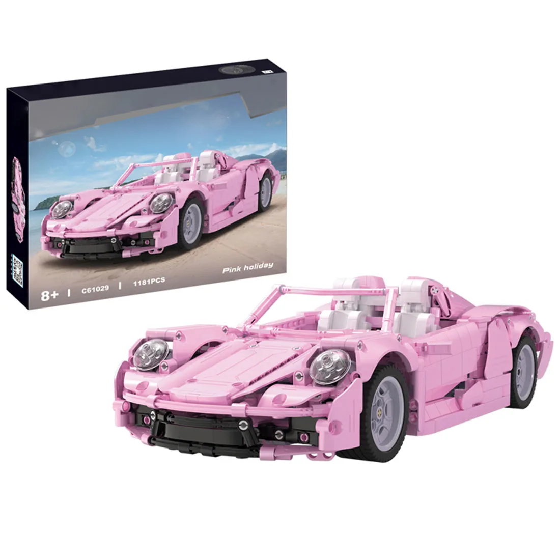 

CaDA 1181 шт. 1:12 суперкар спортивный автомобиль Кирпичи DIY мелких частиц Набор строительных блоков сборки игрушки для детей, подарок для новорож...