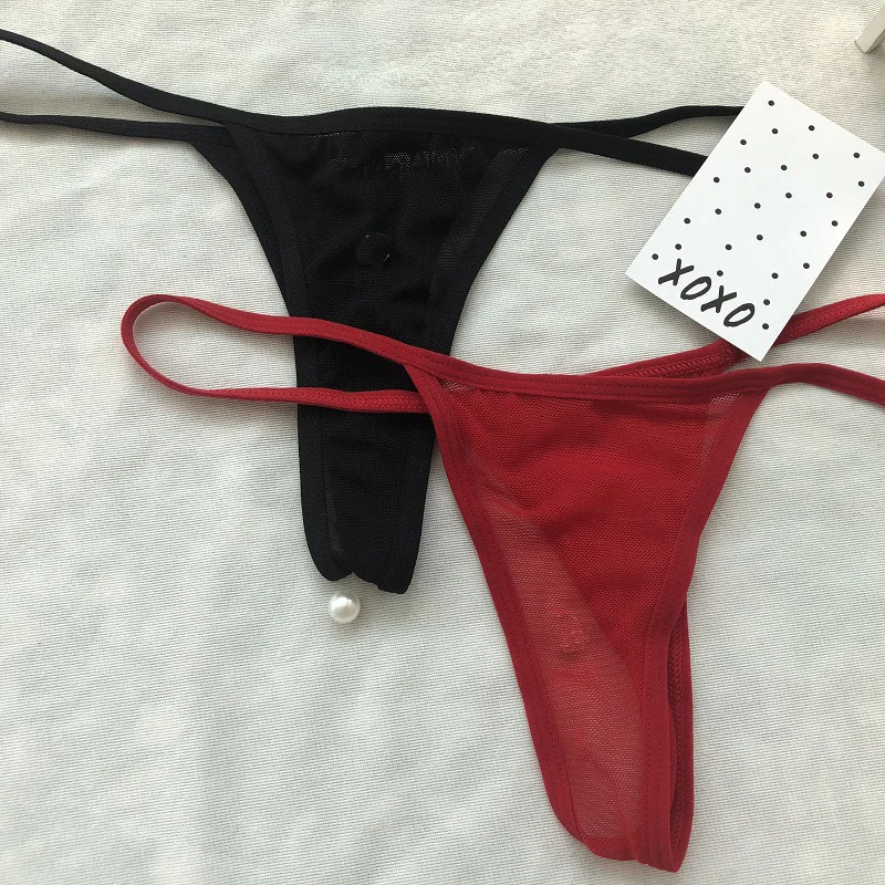 Трусы женские XOXO полиэстер + спандекс M/L/XL/XXL/XXXL прозрачные бикини цветов|Женские