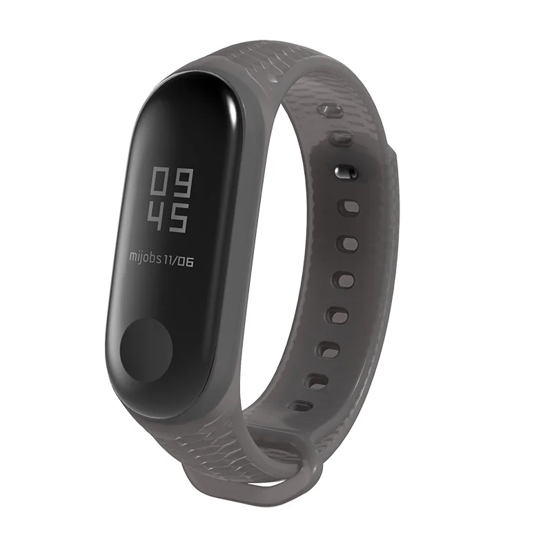 Mi jobs mi Band 3 4 ремешок на запястье для Xiaomi mi Band 4 3 спортивный силиконовый браслет для mi band 4 3 Смарт-браслеты для наручных часов
