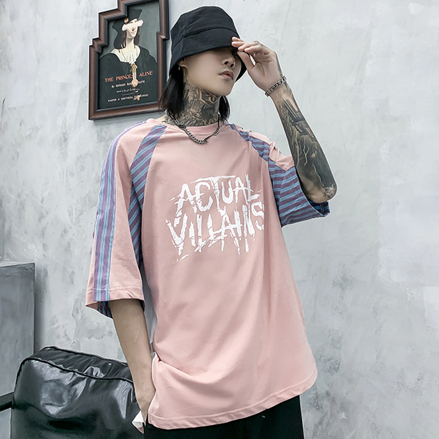 Мужская футболка с принтом Aelfric Eden Повседневная Свободная хлопковая короткими