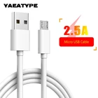 Micro usb кабель для зарядки 2A для samsung Galaxy S7 S6 Edge J7 J5 J3 2017 2016 Microusb Быстрая зарядка данных