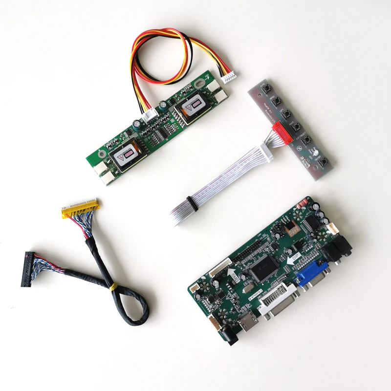 

Для MT190AW02 V.0 V.A V.Y VGA DVI CCFL LVDS 30Pin ЖК-мониторная панель MNT68676 дисплей Контроллер карта привода 19 "1440*900 комплект