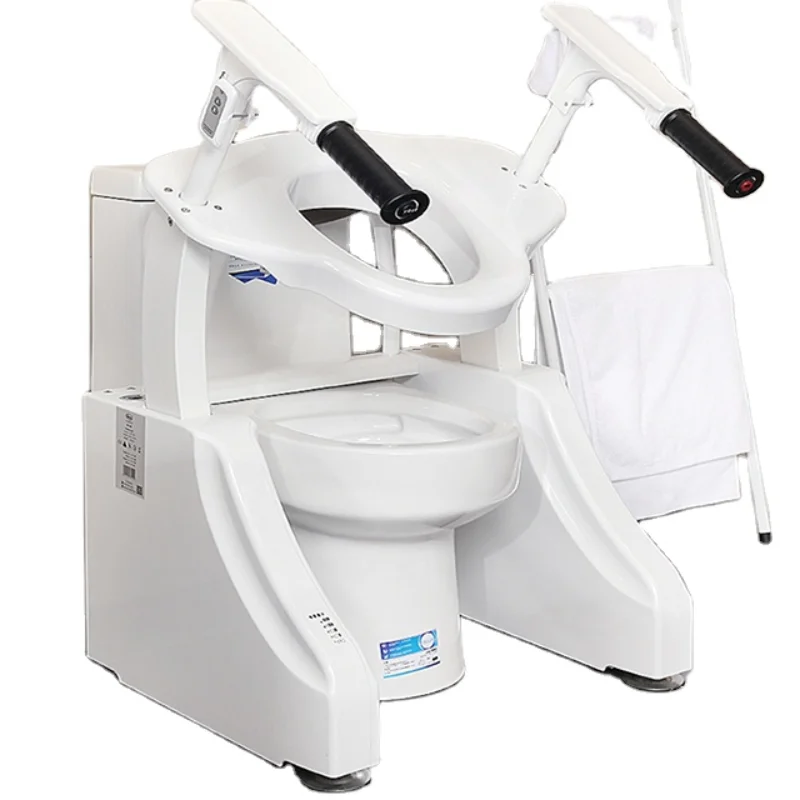 

Medical Furniture Auxiliary Medical device toilet lift seat for elderly and disabled patient in home-care center with battery