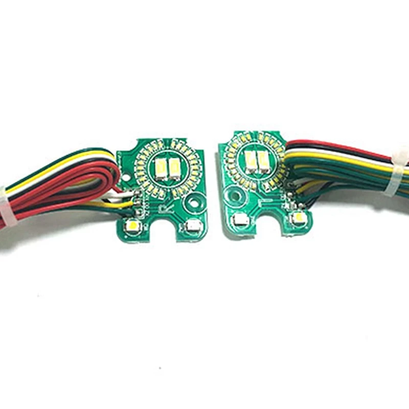 

RC Car Front Rear LED Lights Lamp Group for 1/10 RC Crawler Traxxas TRX4 Defender