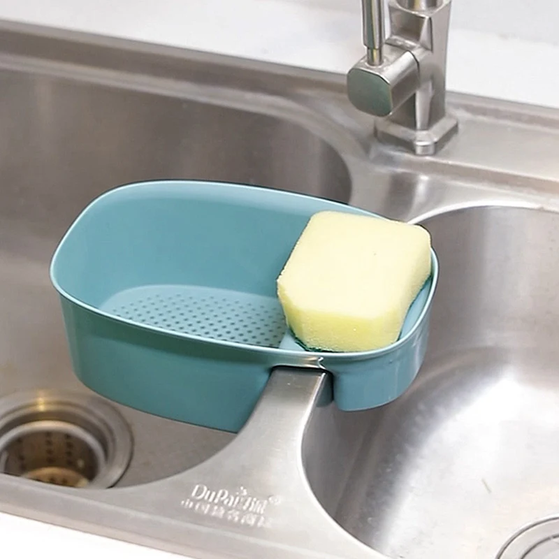 

Sink Strainer Drain Fruit Vegetable Drainer Basket Suction Cup Sponge Rack Storage Kitchen Tools Sink Filter Shelf