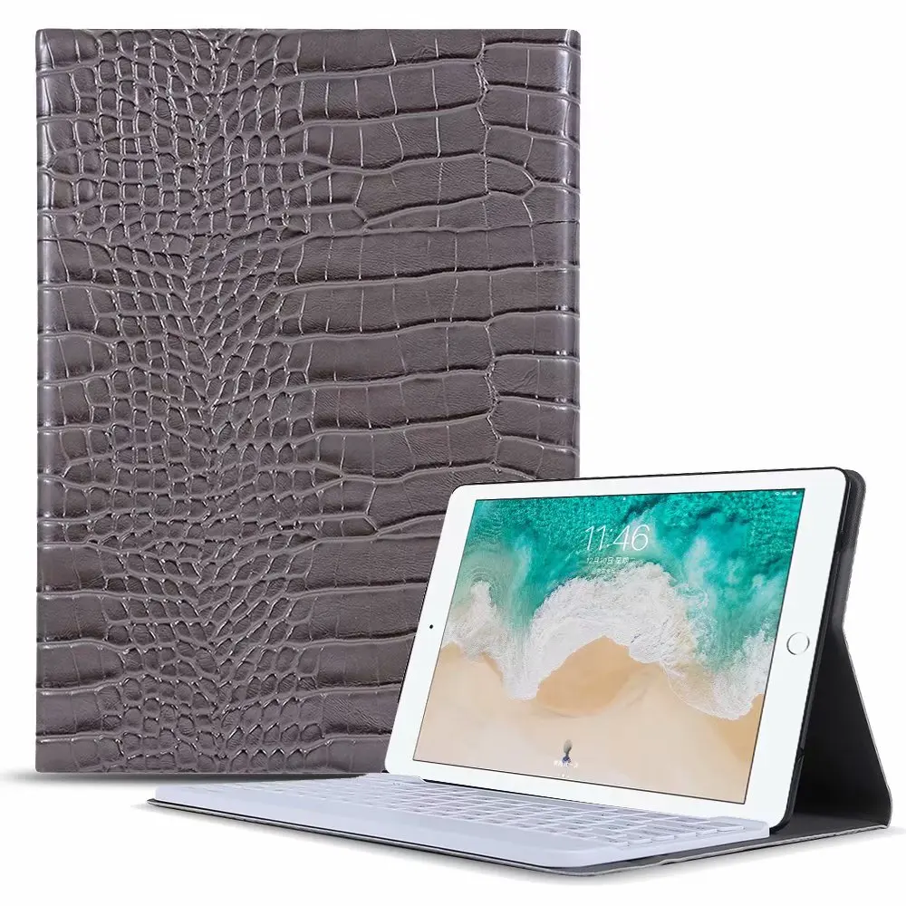 

Чехол для IPad 7-го поколения, беспроводная светодиодная клавиатура, Bluetooth-клавиатура с подсветкой 10,2 дюйма, чехол для планшета + ручка