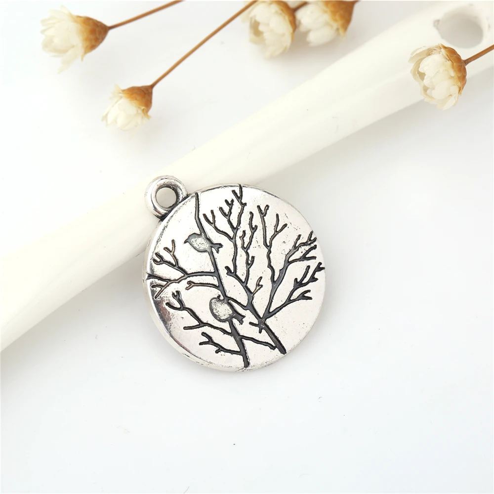 LIKGREAT винтажные Подвески серебряного цвета для изготовления ювелирных изделий