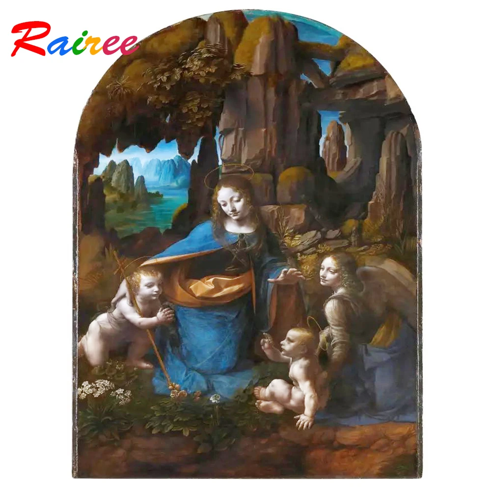 Картина Богородицы камней 5D алмазная вышивка сделай сам|Алмазная мозаика и