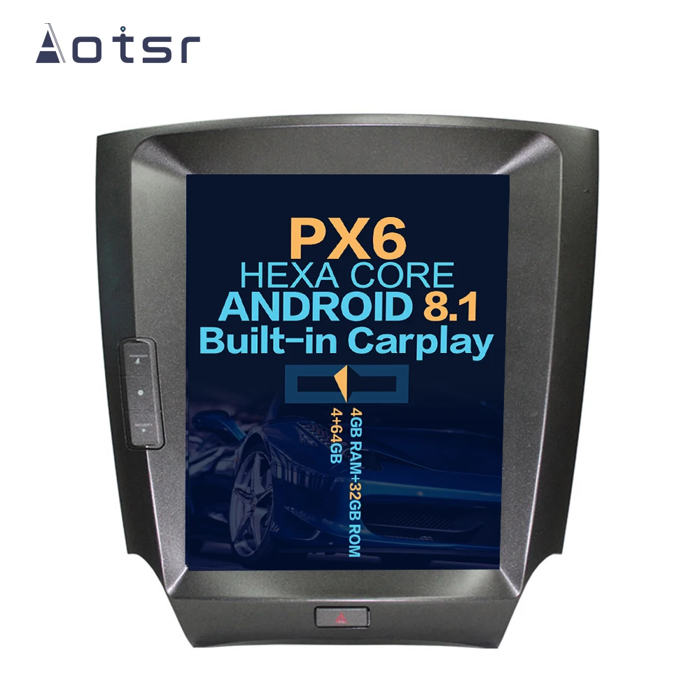 Автомобильный мультимедийный плеер Tesla Style мультимедийная система на Android 8 1 для