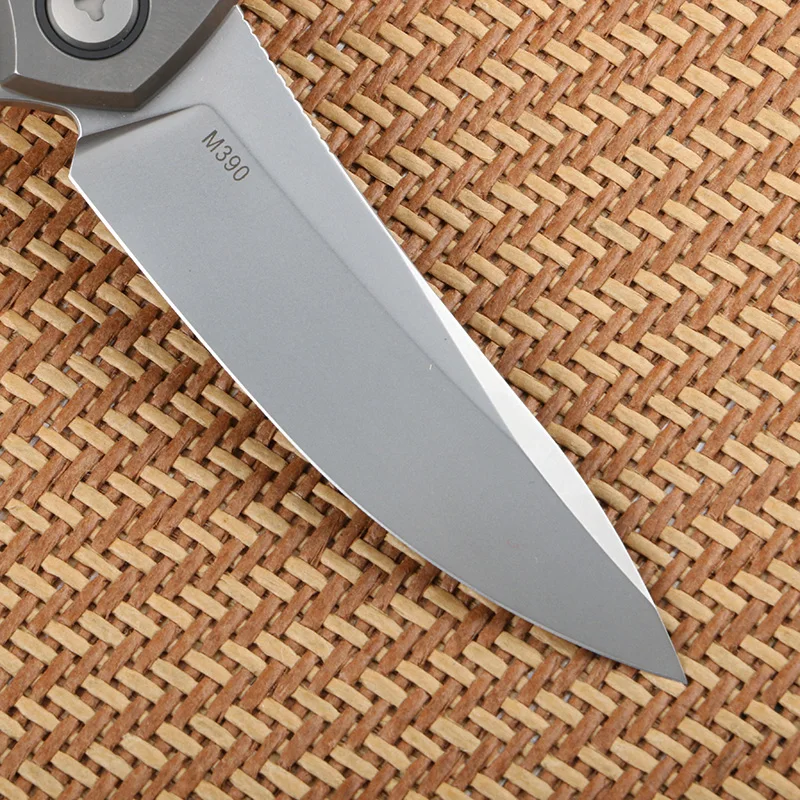 Нож из титанового сплава dm390 blade TC4 Green thorn покерный ограниченный выпуск с