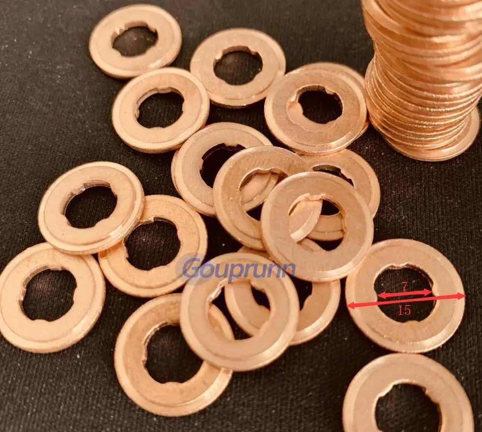 Бесплатная доставка! Медная шайба Shim F00RJ01453 FOORJ01453 Common Rail топливный инжектор