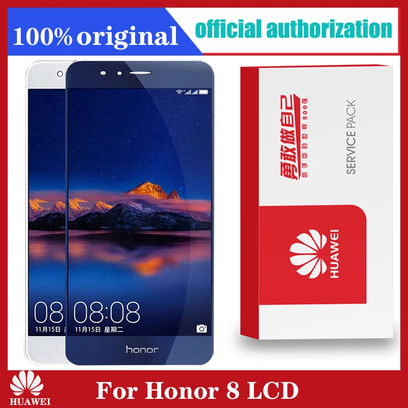 Оригинальный 5 2 ''ЖК дисплей с корпусом запасные части для Huawei Honor 8 ЖК