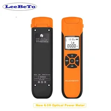 Optical Power Meter G10 New High Precision Rechargeable Battery Fiber Optic Power Meter With Flash Light OPM Free Shipping