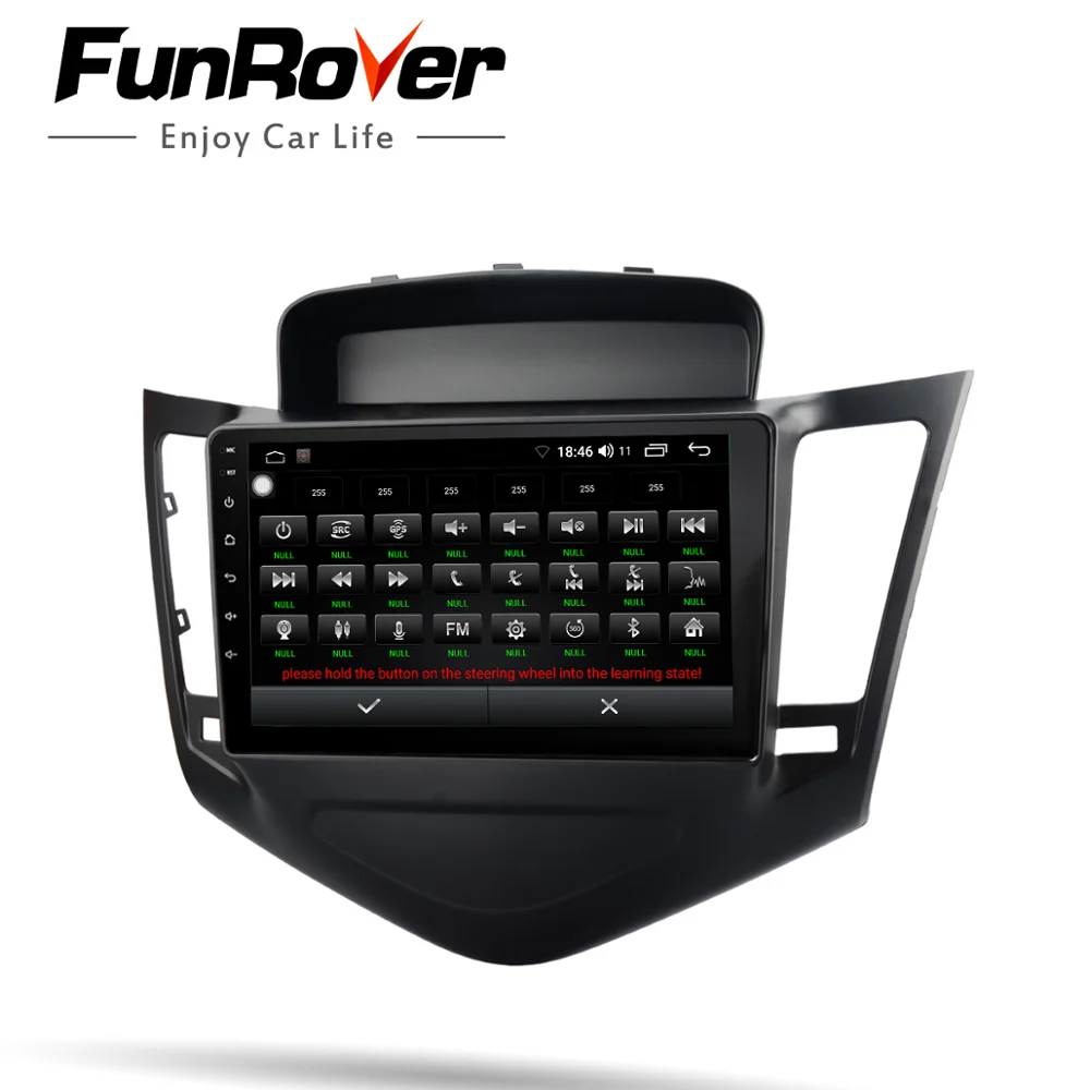 Штатная магнитола для Шевролет Круз Chevrolet Cruze J300 2009 2011 2012 2013 2014 Android 9.0 до 4 ЯДЕР DSP 2DIN