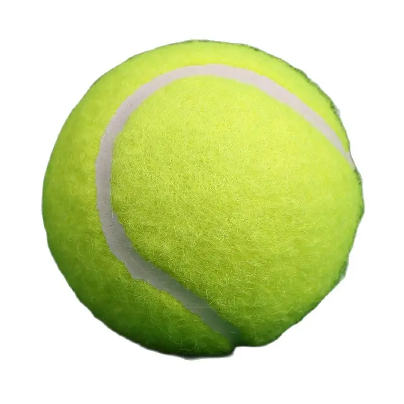 

Factory wholesale high quality cheap chemical fiber polymer tennis balls custom made logo printed 3 pcs pack green tennis balls