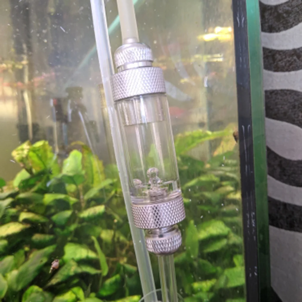 

Single/Double Head Aquarium CO2 Bubble Counter Aluminum Alloy Non-return CO2 Regulator Carbon Dioxide Measurement Device