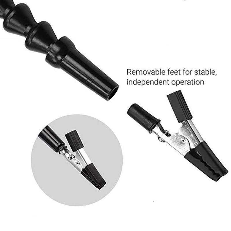 DIY паяльная третья рука 4 шт гибких металлических руки стойка для сварки инструмент поддержки ремонта многофункционального металлического основания.