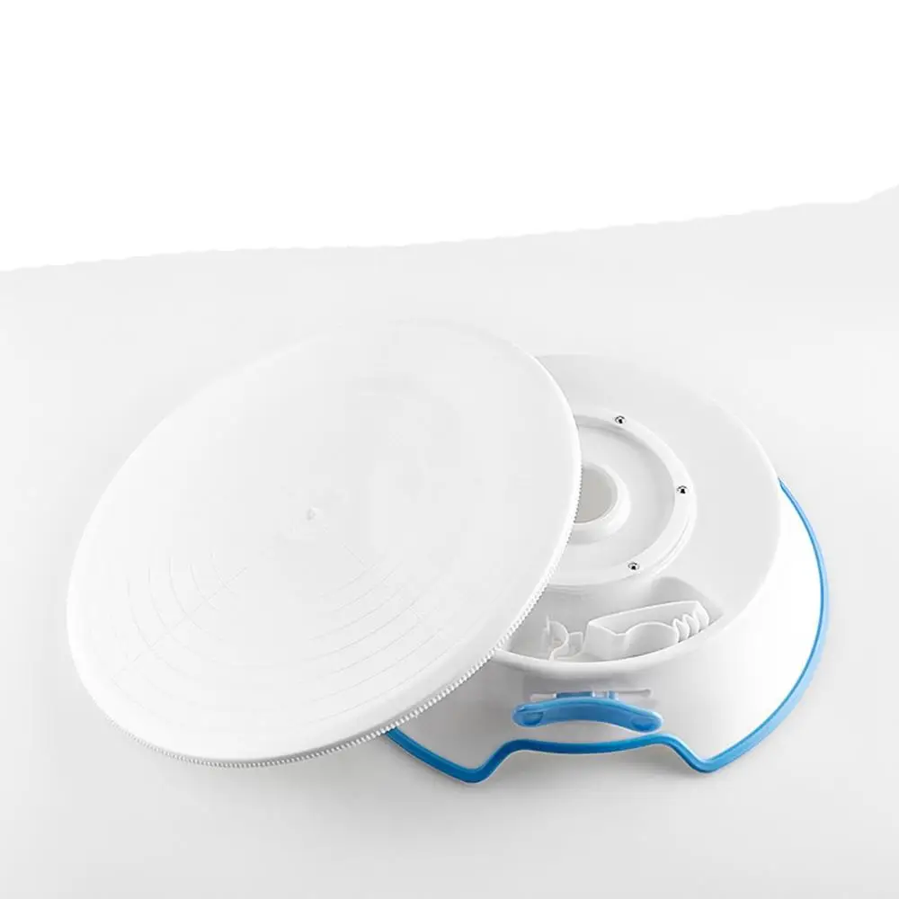 Пластик тарелка для торта поворотный стол вращающийся против скольжения круглый