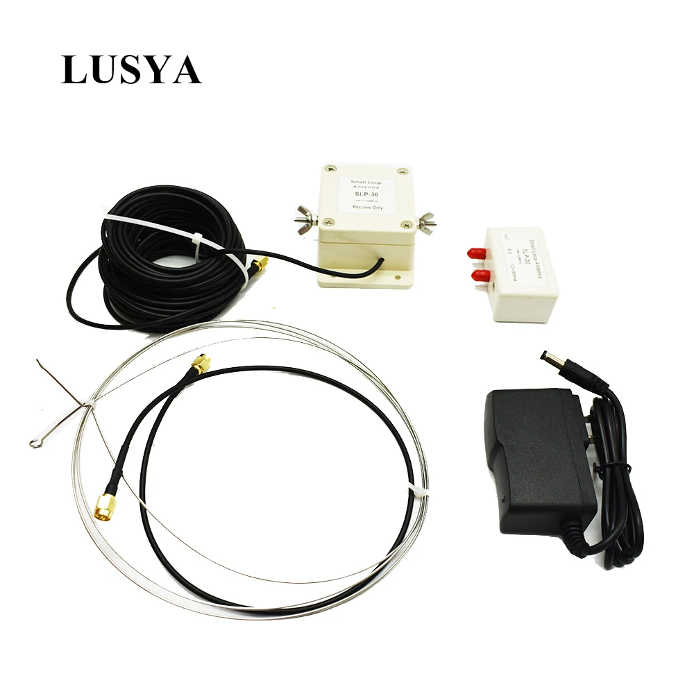 Lusya SLP 30 маленькая петля антенна 100 кГц МГц активный для коротковолновый HAM аудио E3