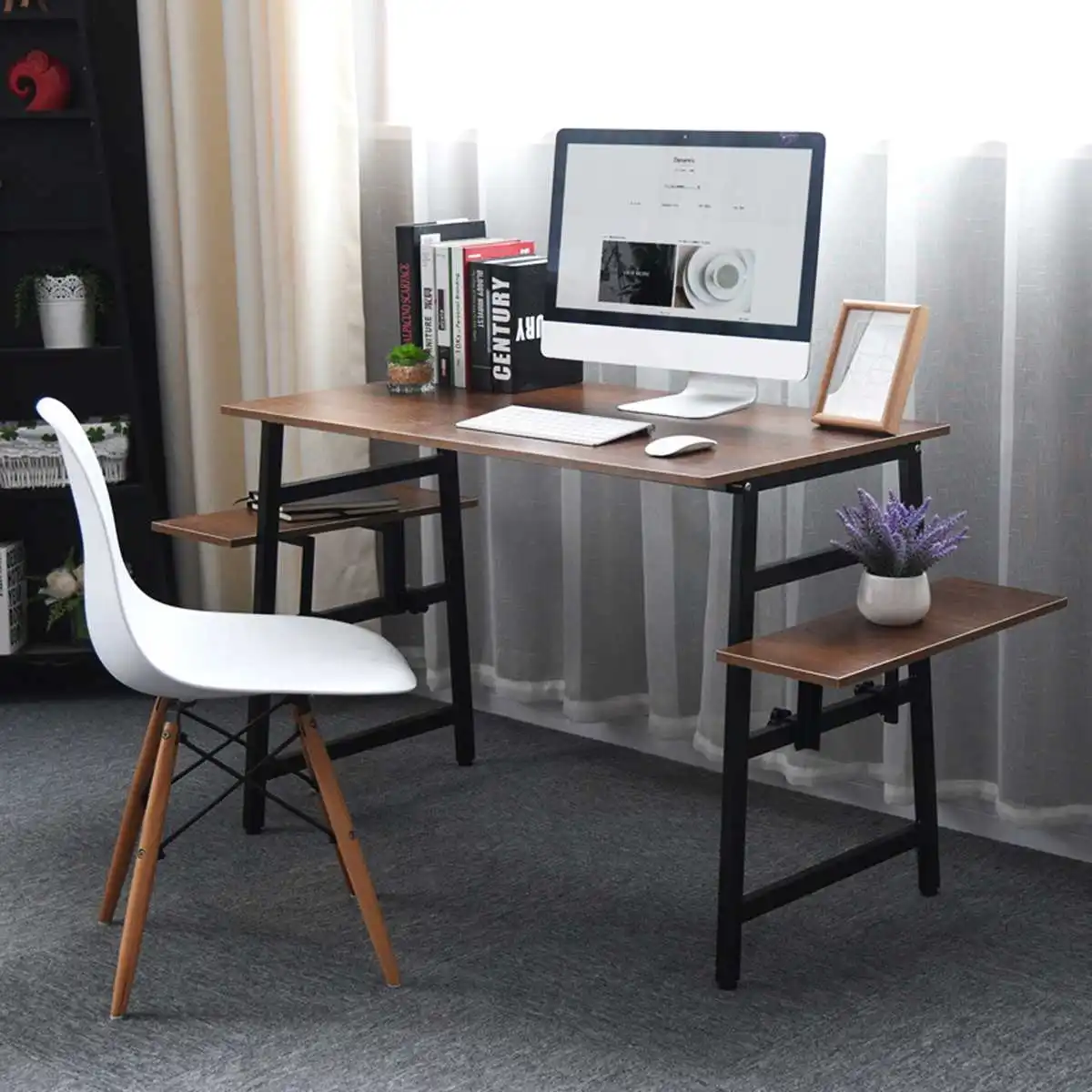 

1PCS Multi-optional Computer Desk Laptop Table Stand Bed Study Desk Writing Study Worksation for Home Bedroom Office