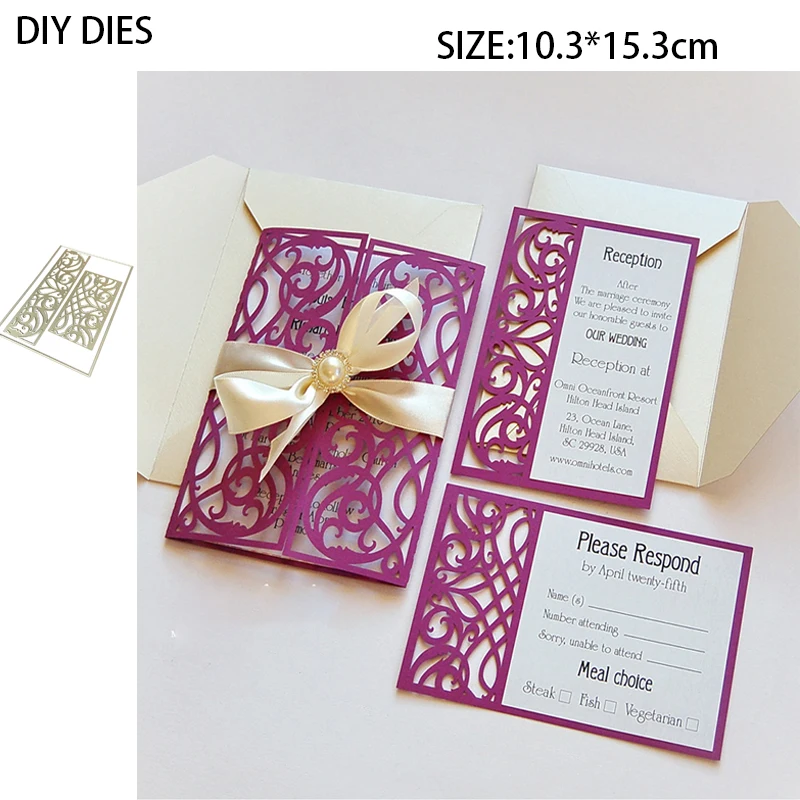 Металлические Вырубные штампы для скрапбукинга 2020 свадебный цветок границы