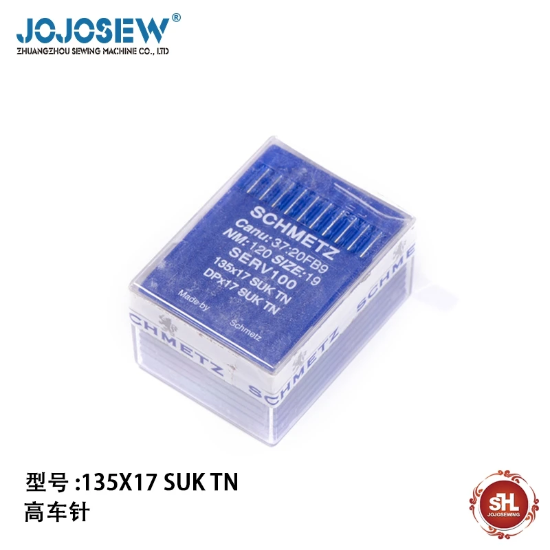 

134-35VR DPX35VR 100pcs/lot JOJOSEW Industrial Sewing Machine Needles Canu:32:10BX1 134-35VR DPX35VR NM:120 SIZE:19