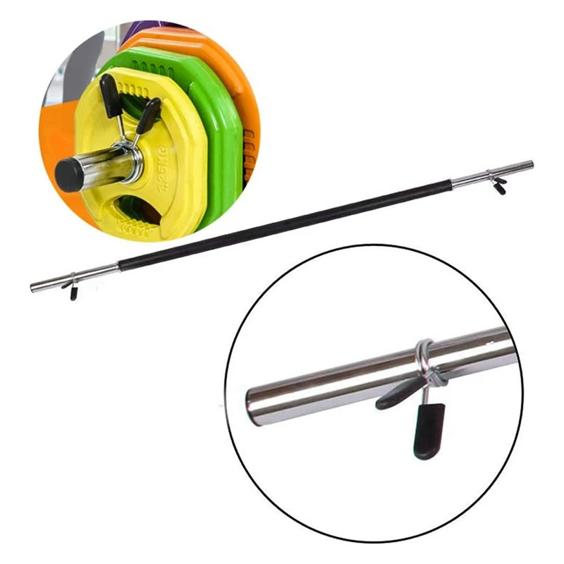 6 шт. пружинный зажим для штанги 30 мм ошейники упражнений Штанги Гантели