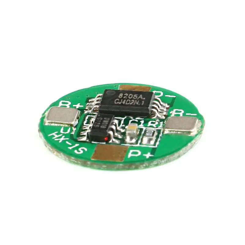 10 шт. 3 7 в 1S 18650 A Li-Ion BMS PCM плата защиты аккумулятора PCB с защитой от перезаряда и