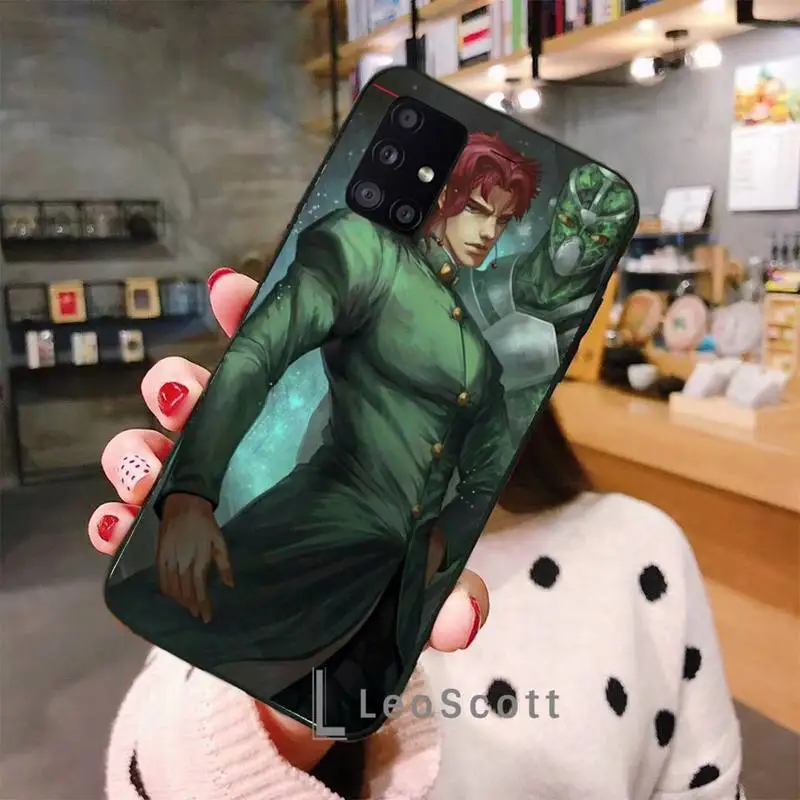 

Kakyoin Noriaki JoJo's Bizarre Adventure Phone Case For Samsung A40 A31 A50 A51 A71 A20E A20S S8 S9 S10 S20 Plus note 20 ultra
