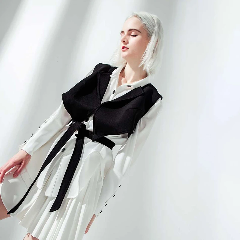 Женский комплект из двух предметов TWOTWINSTYLE рубашка с отложным воротником и