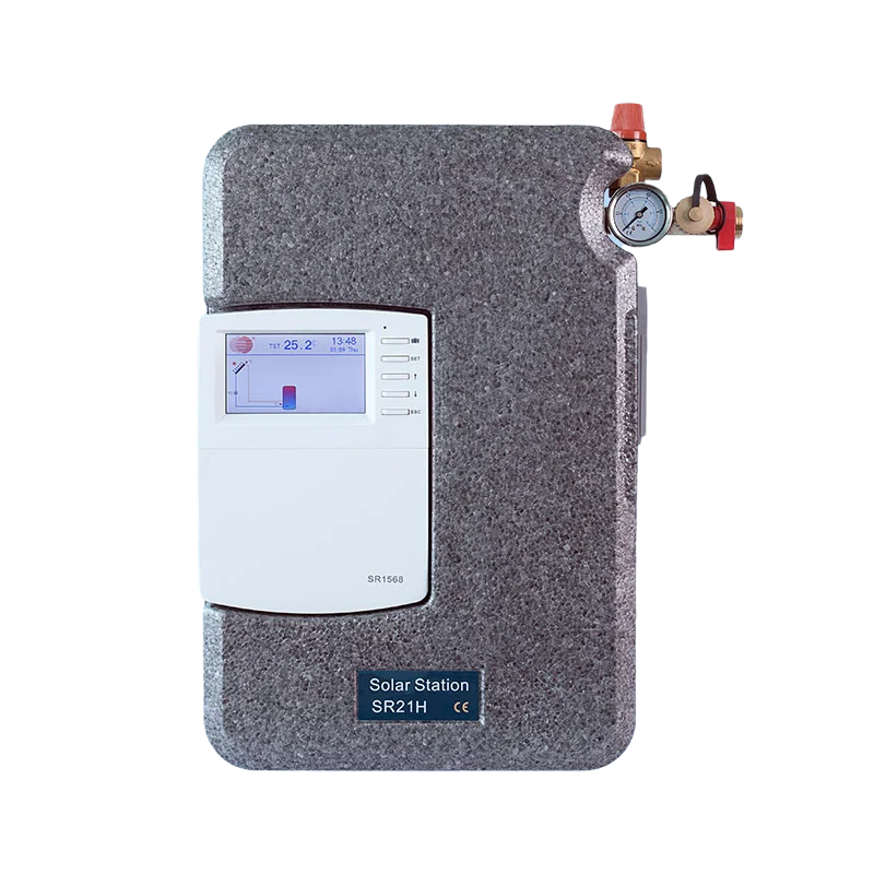 

220V SR21L-1568 Single pipeline Series Solar Hot Water Pump Station with Integrated controller SR1568