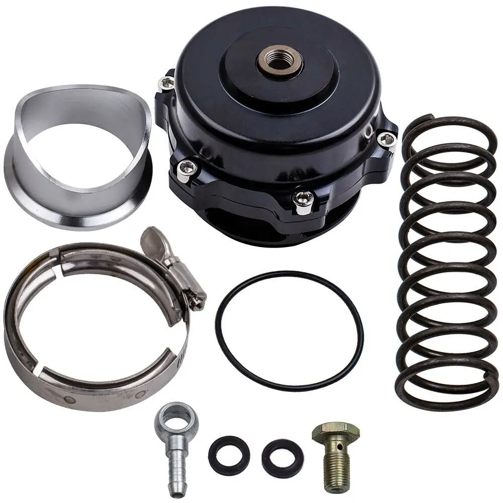 

50MM V Band Blow Off Valve With Weld Onflange Aluminum Blow Off Valve Kit Car Engine Accessories