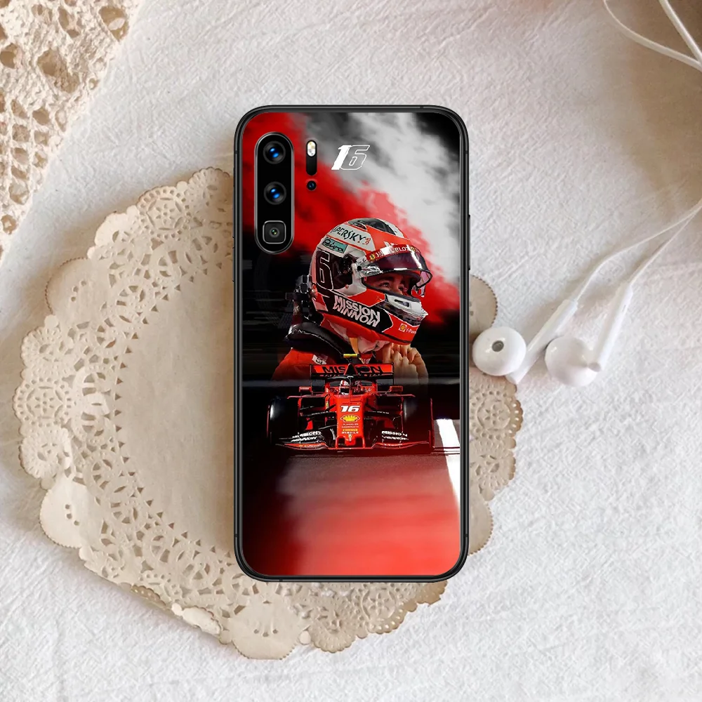 

Charles Leclerc Phone Case For Huawei P Mate 10 20 30 40 Lite Pro smart Z 2019 nova 5t black Back Tpu Prime 3D Cover Trend