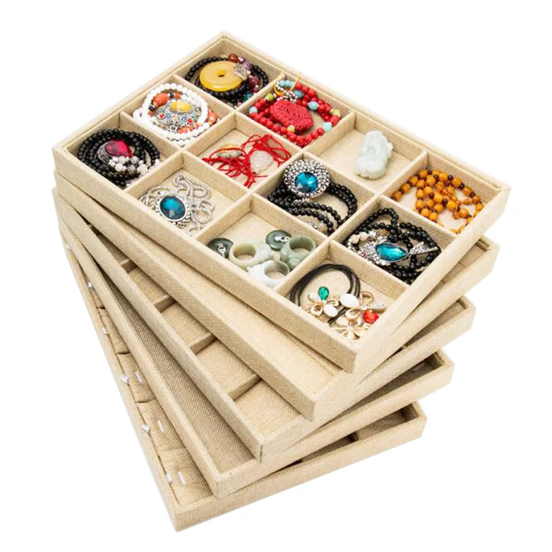Jewelery Organizer Gift Packaging Jewerly Display Tray Jewellery Stand Various Model In Stock