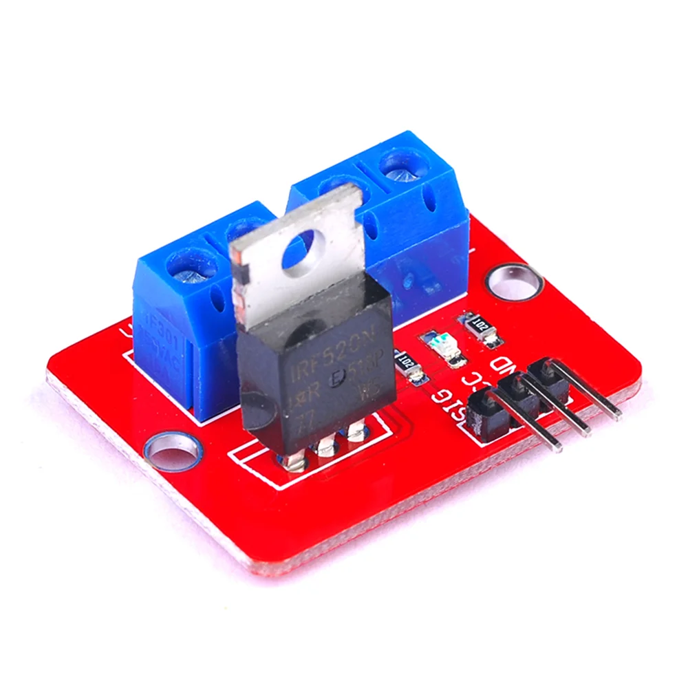 Верхняя кнопка MOSFET IRF520 модуль драйвера плата MOS для Arduino ARM Raspberry Pi | Строительство