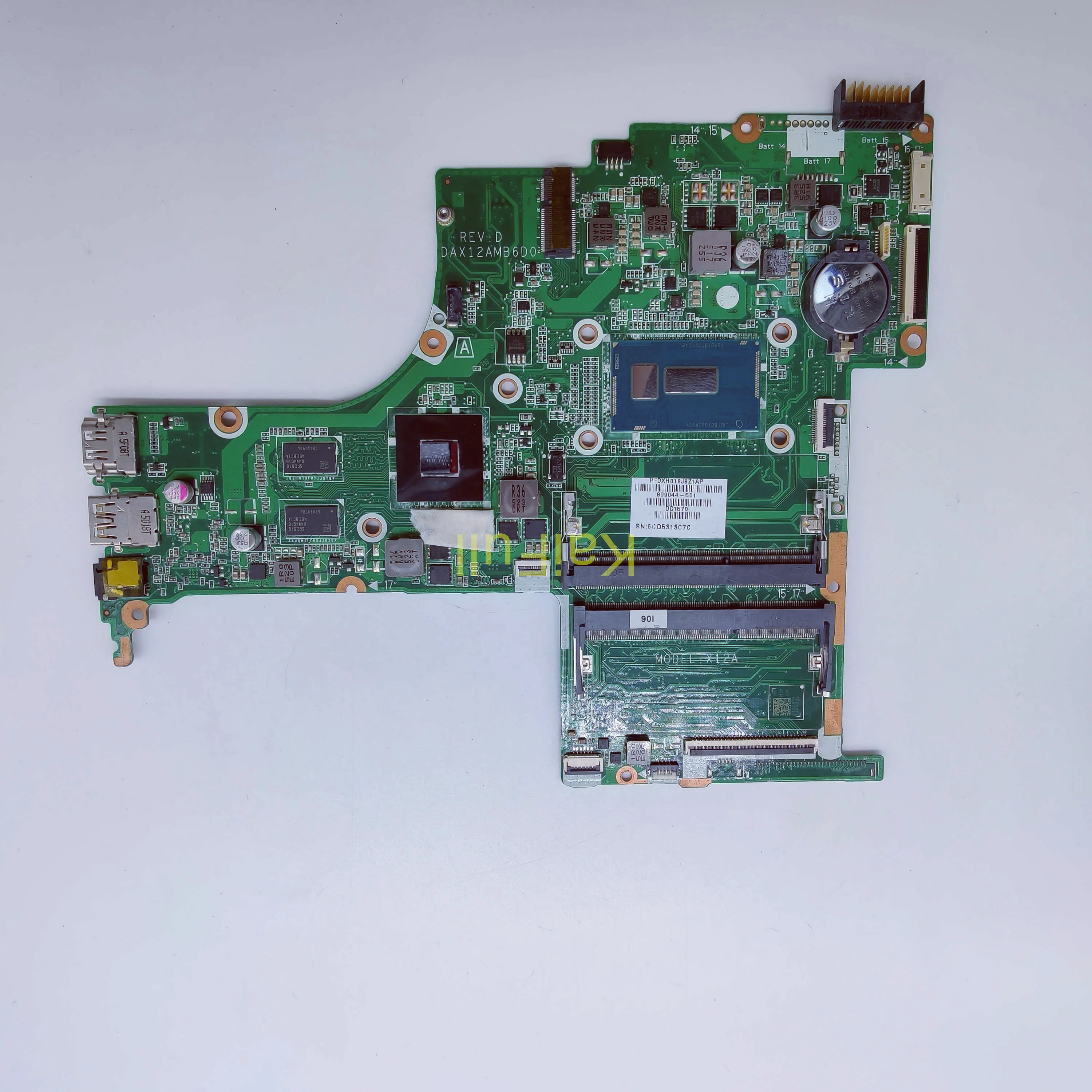 Для струйного принтера HP Pavilion ноутбук 15-AB Материнская плата ноутбука 809041-601 809041-501