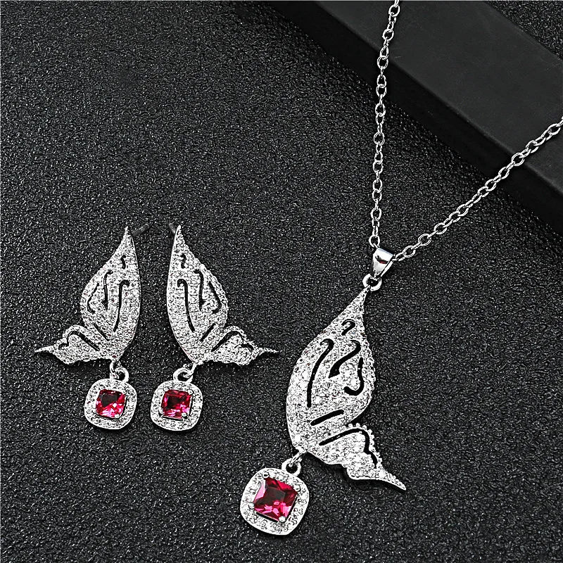 Новое поступление набор ювелирных украшений JoyceJelly для свадьбы женские