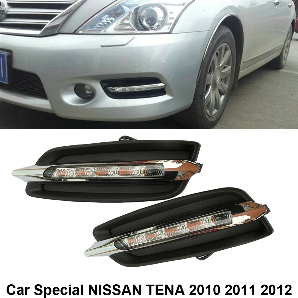 ECAHAYAKU Светодиодный дневной светильник для Nissan Altima teana 2010 2011 2012 DRL Дневной