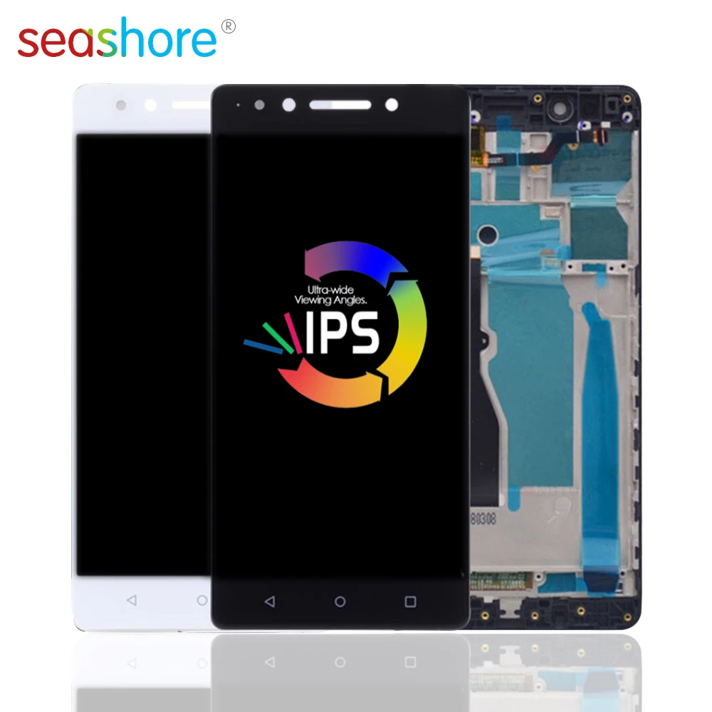 

5.5"ORIGINAL For LENOVO K8 Note LCD Touch Screen Digitizer Assembly For Lenovo K8 Note Display with Frame Replacement XT1902-3